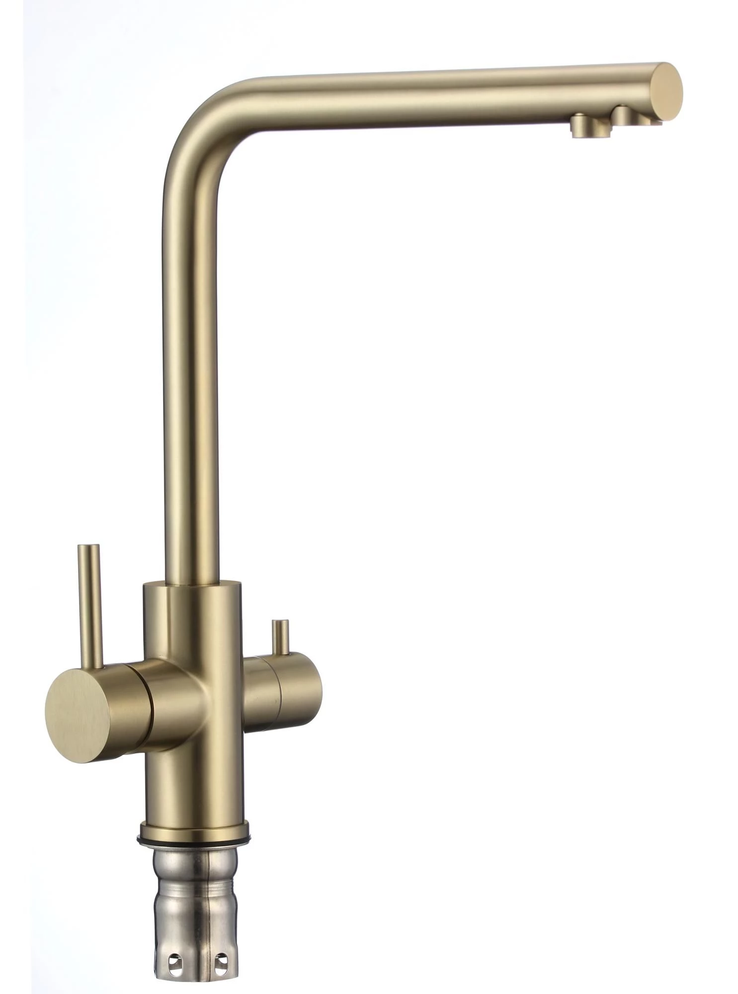 Смеситель для кухонной мойки под фильтр питьевой воды Fmark (FS0962C) - фото 1