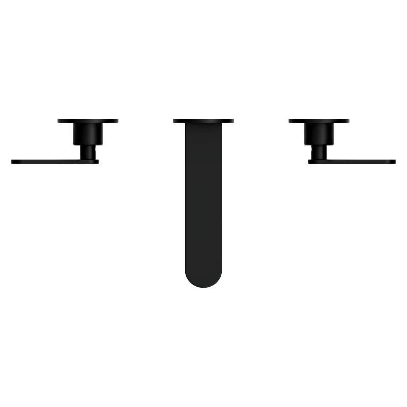 Смеситель для раковины CERSANIT OLIVA встраиваемый черный (68972) - фото 6