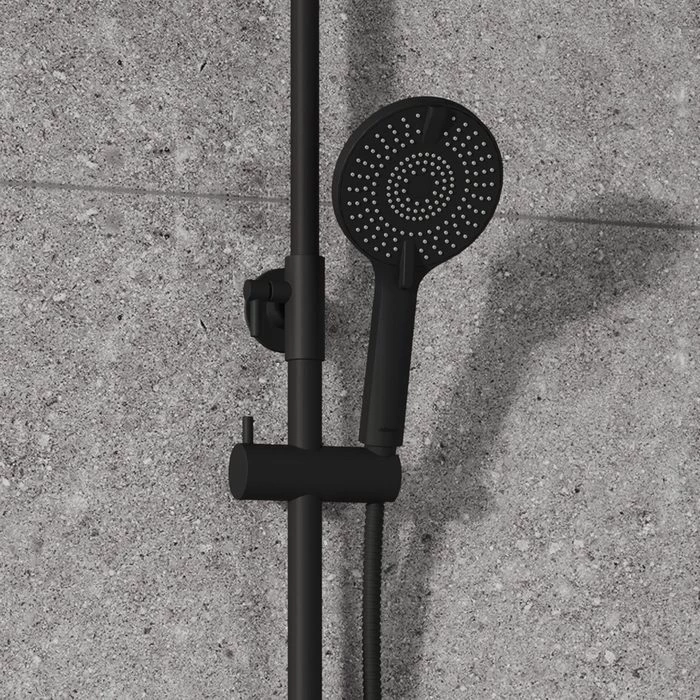Лейка для душа Milardo Rora 4F черная матовая (ROR4FBRM18) - фото 2