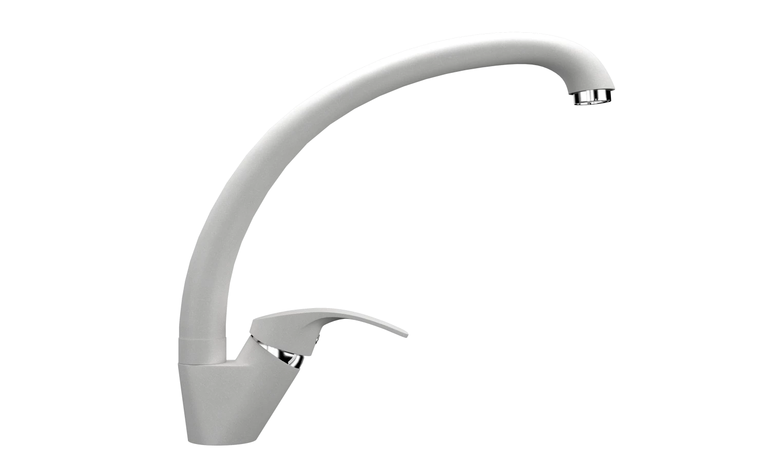 Смеситель для кухни ULGRAN Classic ультра-белый (U-007-341) - фото 1