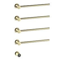 Полотенцесушитель электрический, встроенный Timo Saona золото матовое (040/17SM)