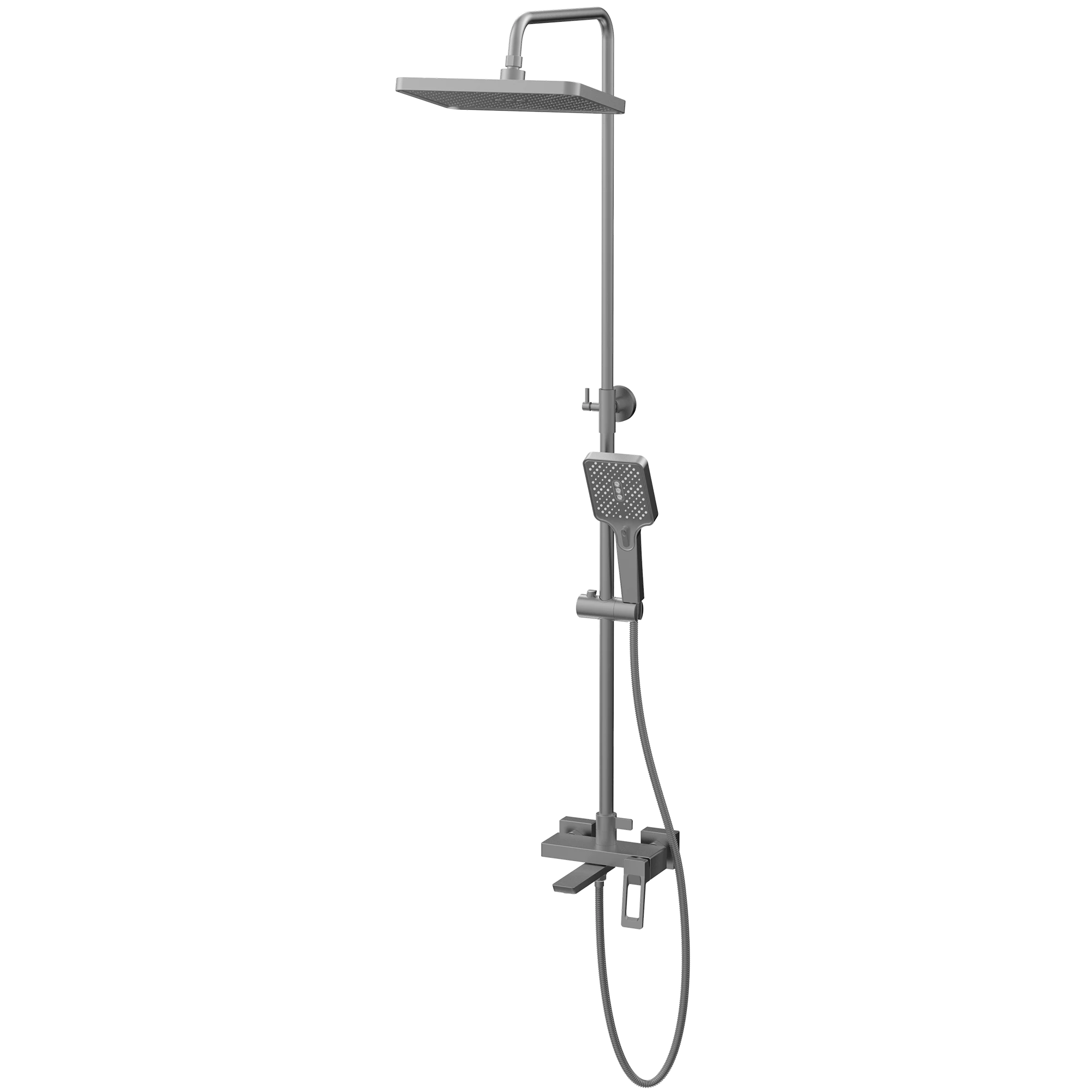 Душевая система HAIBA цвет: оружейная сталь (HB24732-3) - фото 1