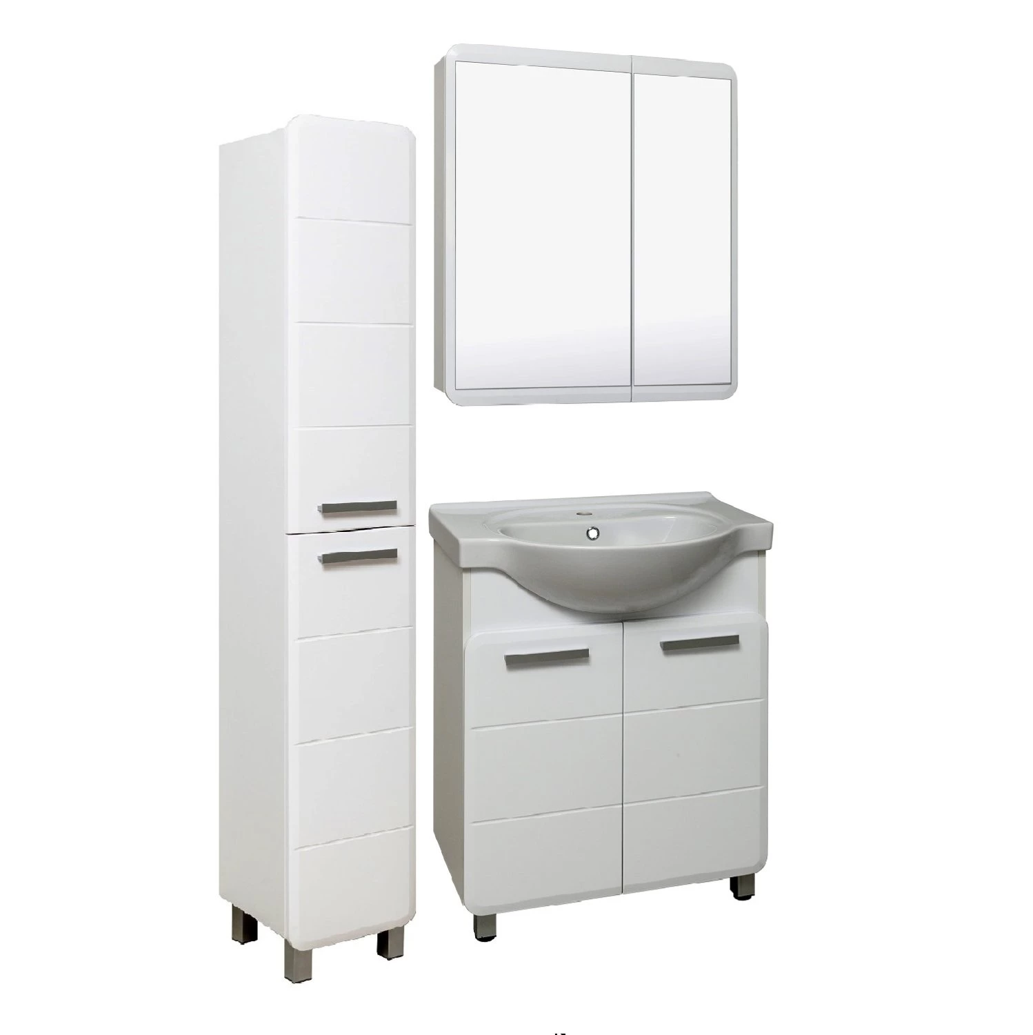 Зеркальный шкаф Runo  Эрика 70 (УТ000003320) - фото 3