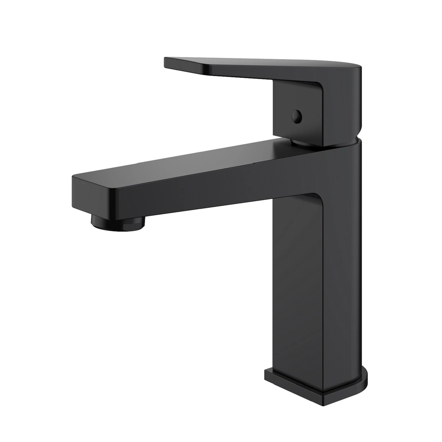 Смеситель Splenka для раковины монолитный, черный (S02.10.06) - фото 1