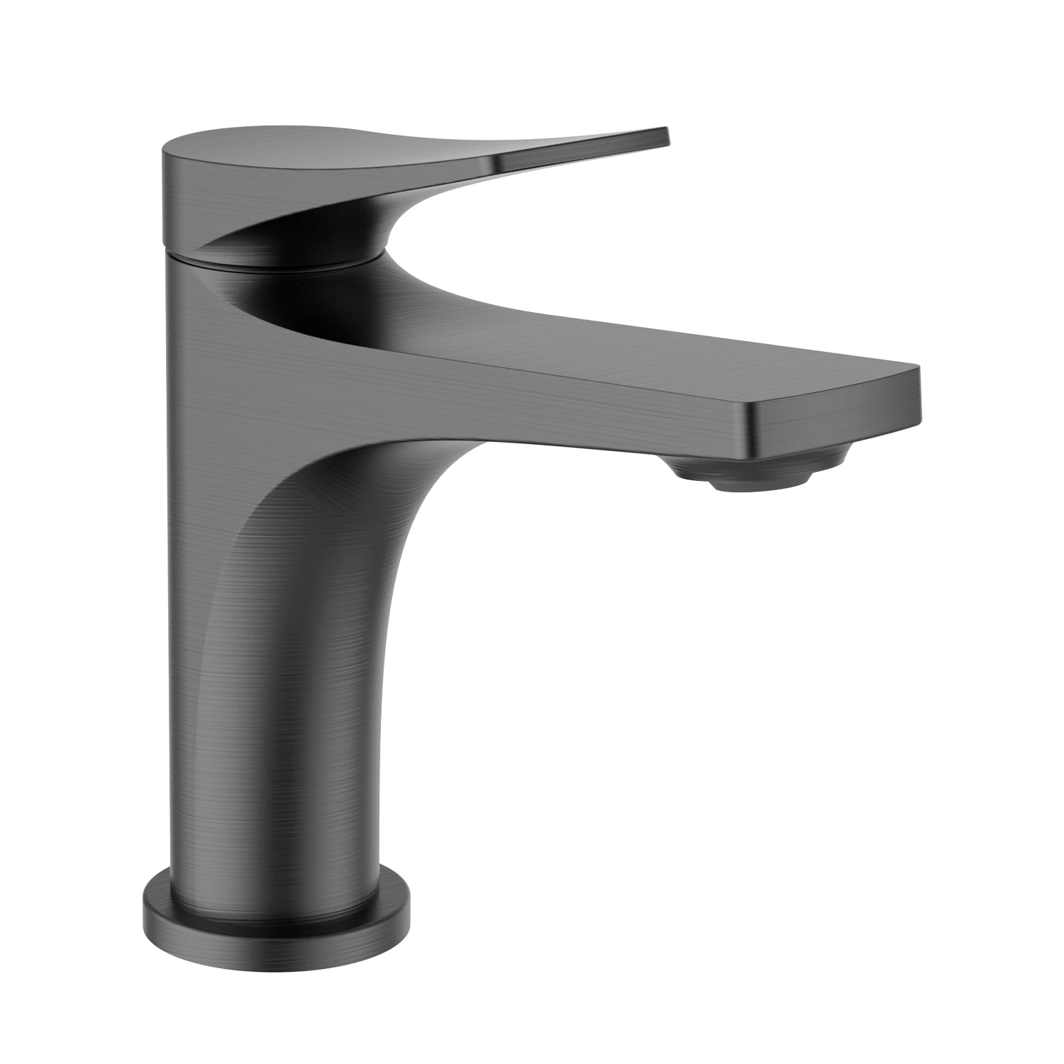 Смеситель Splenka для раковины монолитный, графит (S54.10.09) - фото 1