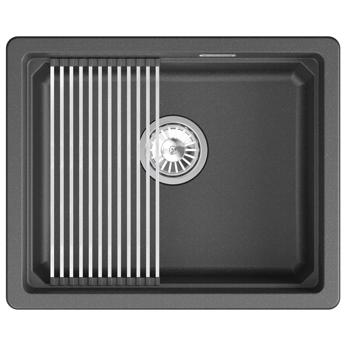 Кухонная мойка GRANULA кварц (5501iU, ШВАРЦ) - фото 1
