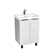 Тумба VIANT "Берлин" 2 ств цемент 444х570х820 под раковину .S-UM-MOD60/1 (MODUO 60) (VBER60MDC-T2ST)