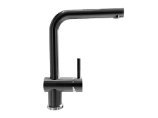 Смеситель ULGRAN Steel 022-002, цвет "черная брашированная сталь" (US-022-002)