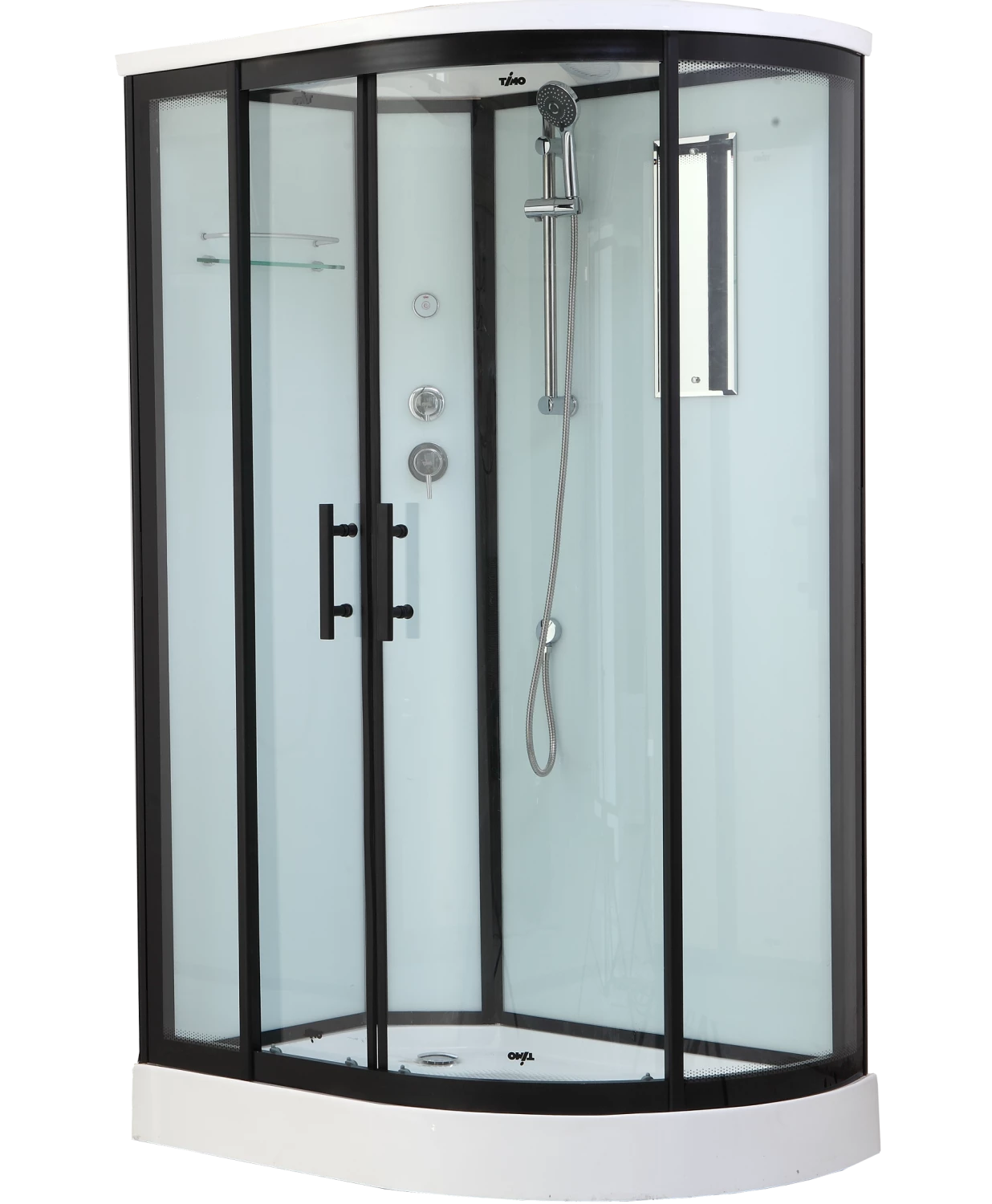 Душевая кабина Timo Standart Black 120*85*220  (T-6602BL) - фото 1