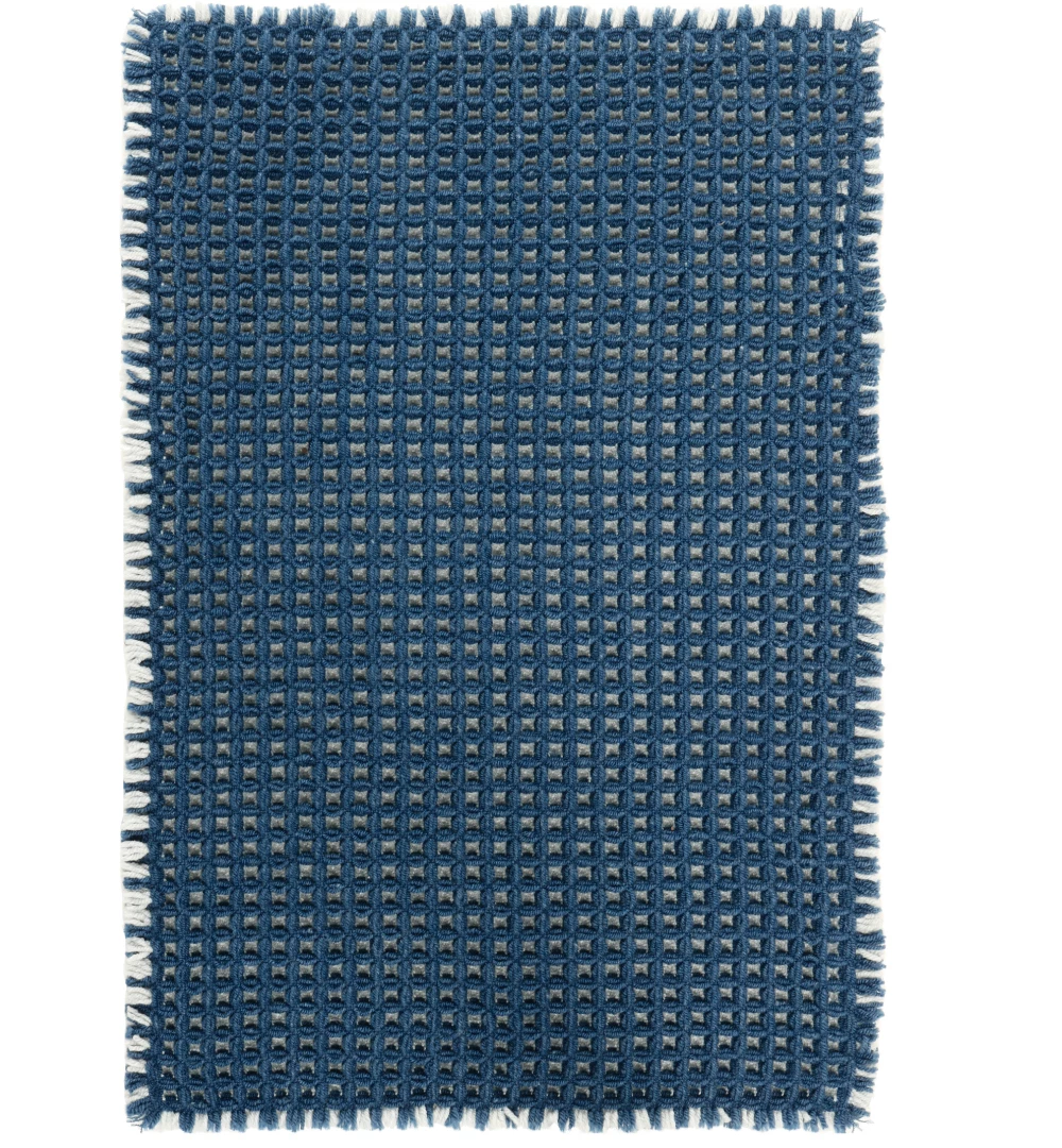 Коврик для ванной Fixsen Soft, синий, 1-ый (40х60 см), (FX-4001C) - фото 2