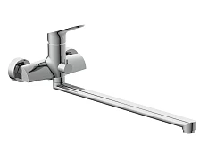 Смеситель для ванны Cersanit FLAVIS с длинным изливом однорычажный (64093)