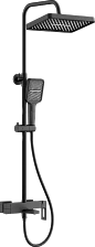 Душевая система BELZ черный (B24658-7)