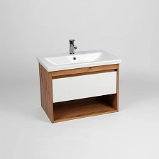 Тумба VIANT "Бостон" 1 ящик подвесная  425х760х500 под раковину .S-UM-COM80/1-w (COMO 80) (VBOS80CO-T1YP)