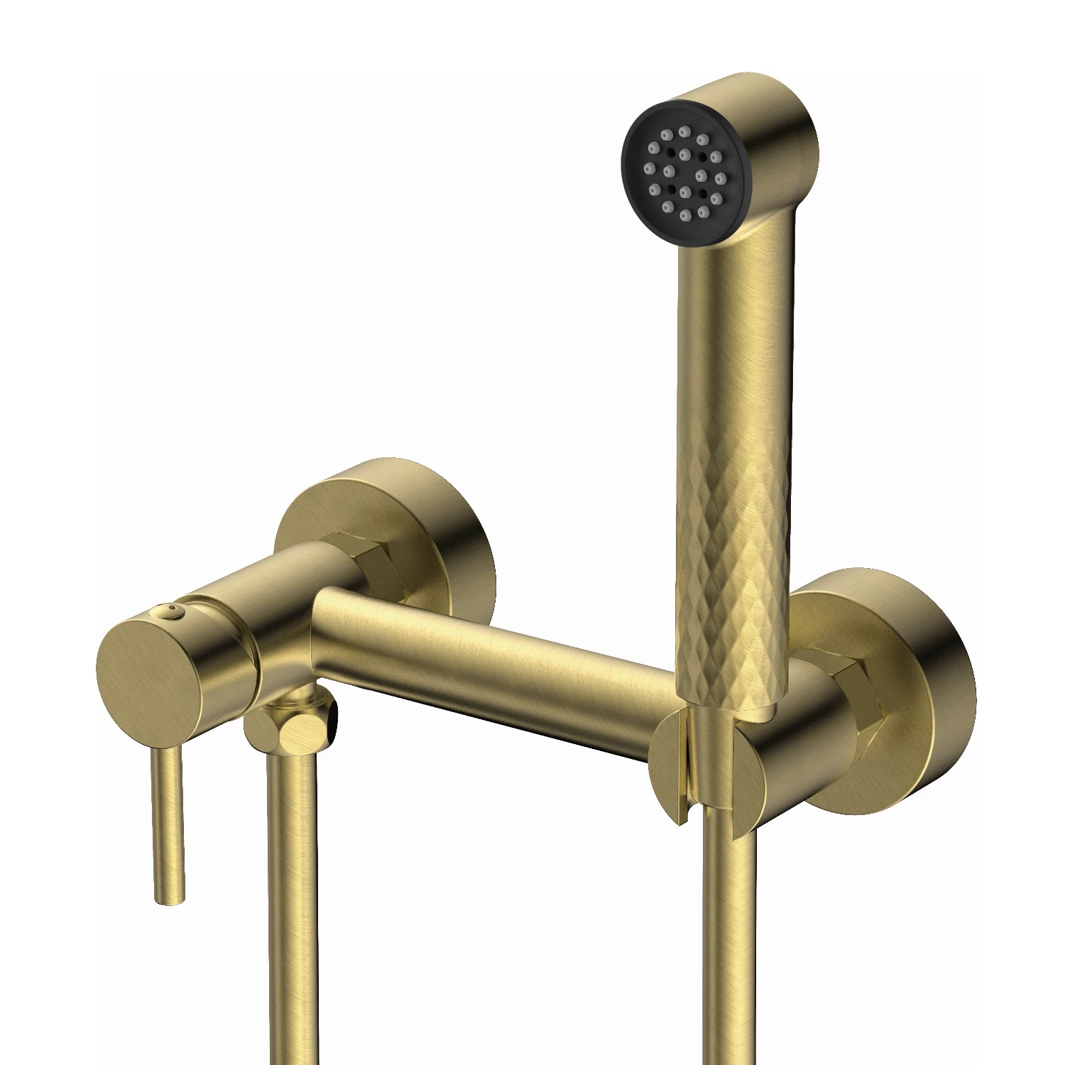 Смеситель Splenka настенный с гигиеническим душем (S99.51.03) - фото 1