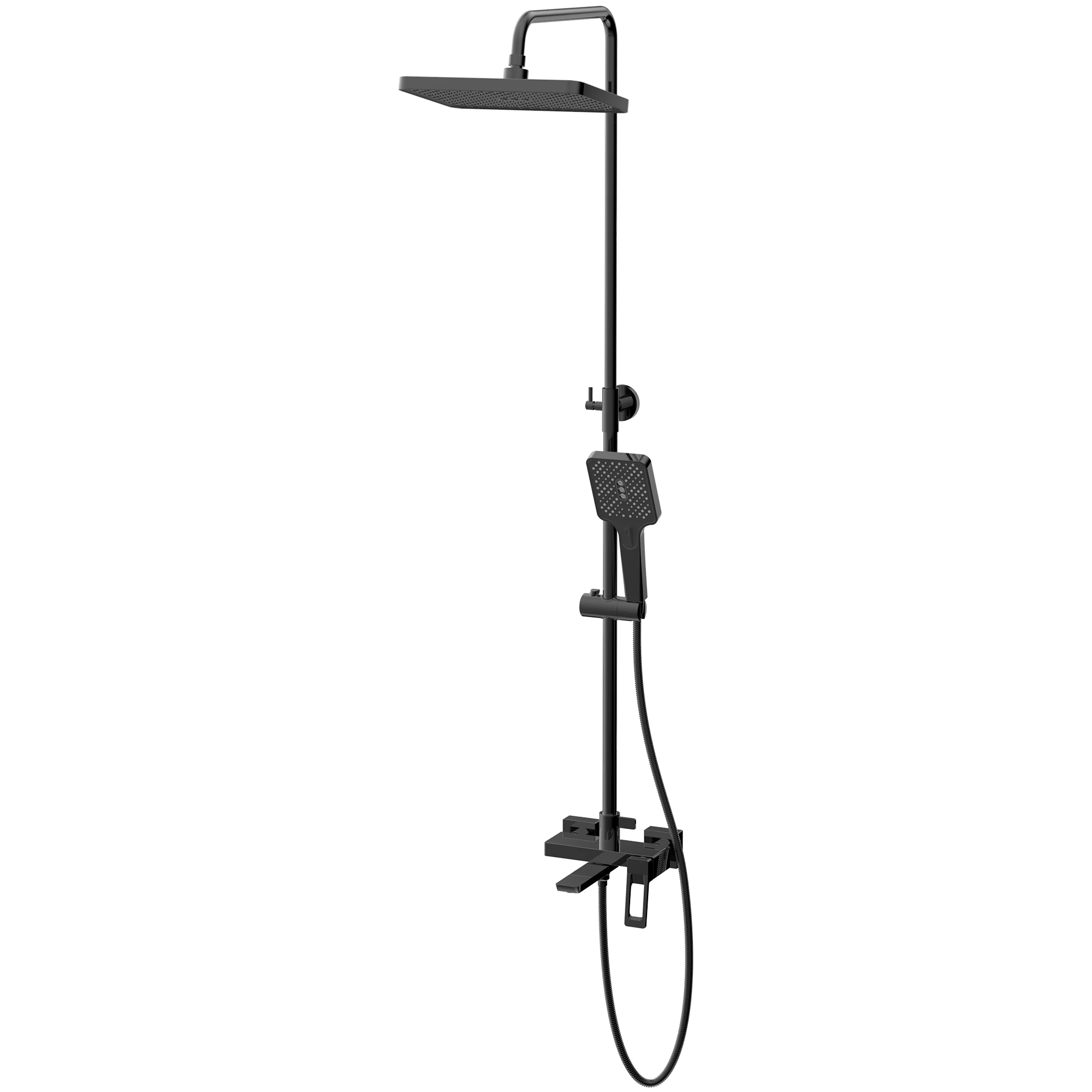 Душевая система HAIBA цвет: черный (HB24732-7) - фото 1