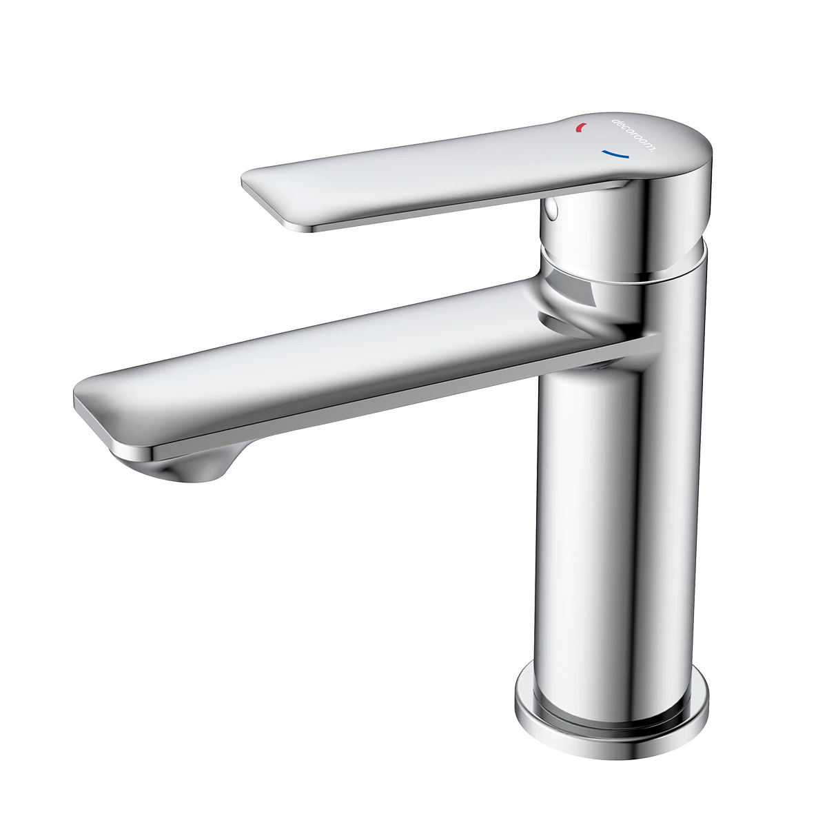 Смеситель DECOROOM DR28 для умывальника монолитный (DR28011)