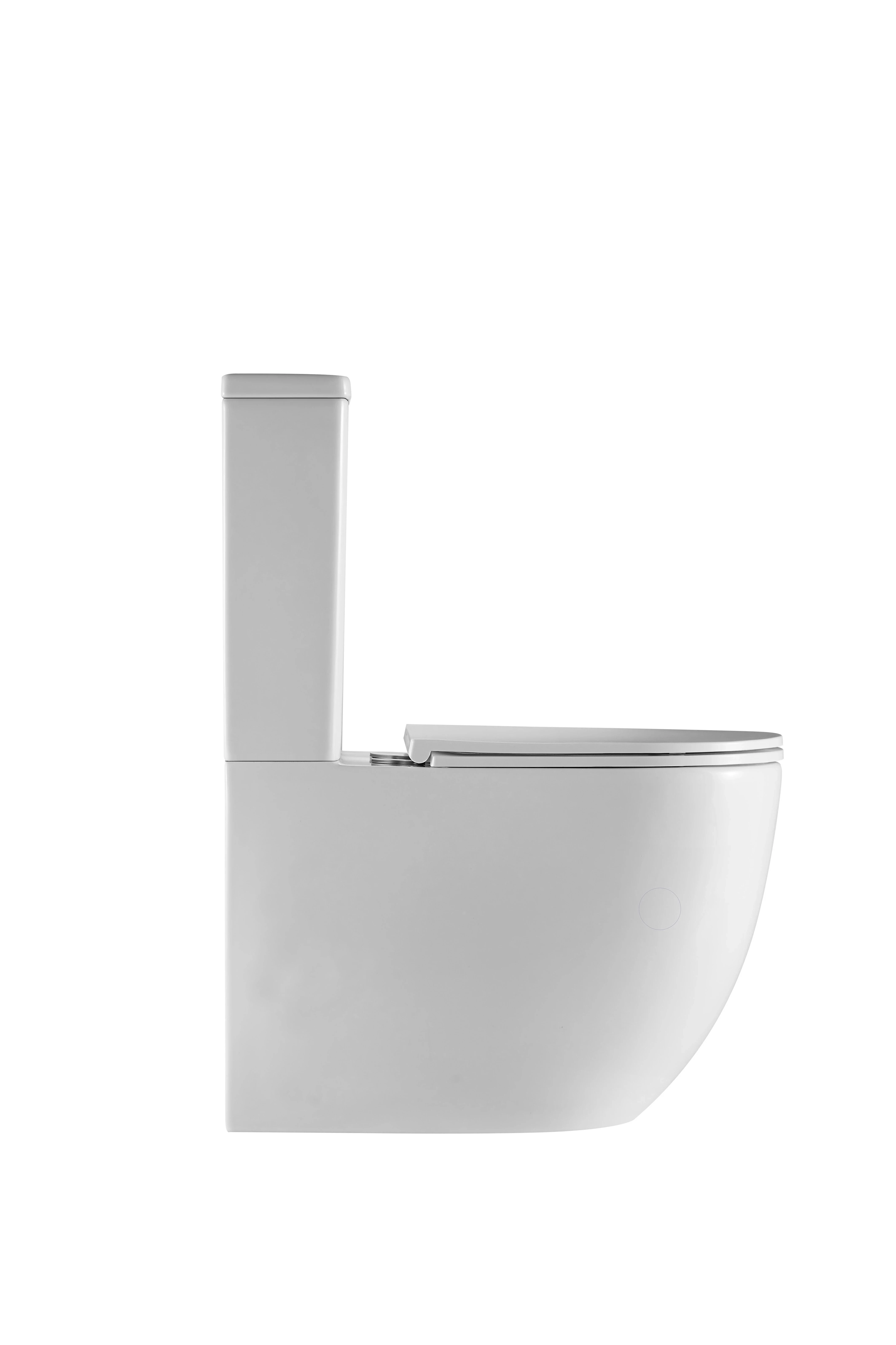 Унитаз-компакт безободковый D&K Matrix 630*365*840мм (DT1397016) - фото 2