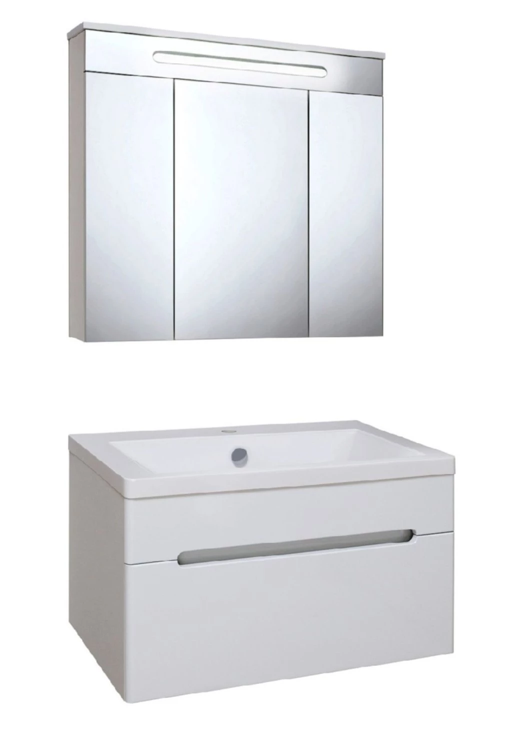 Зеркальный шкаф Runo  Парма 75 (00000001148) - фото 3