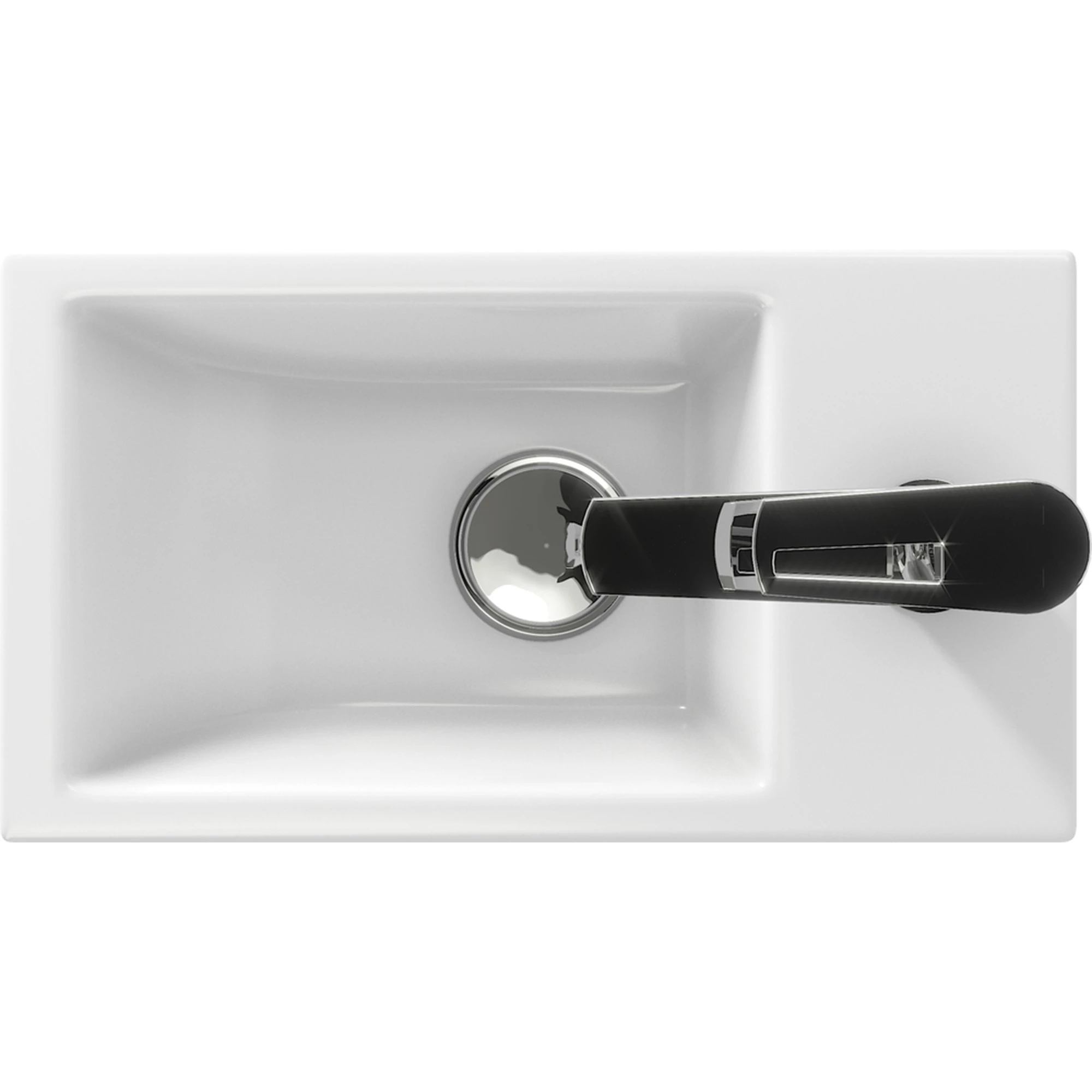 Раковина VIGO COMO 40 Cersanit белая (Ц0000008857) - фото 3