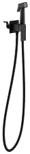 Смеситель BELZ с гигиенической лейкой черный (B55805-7)