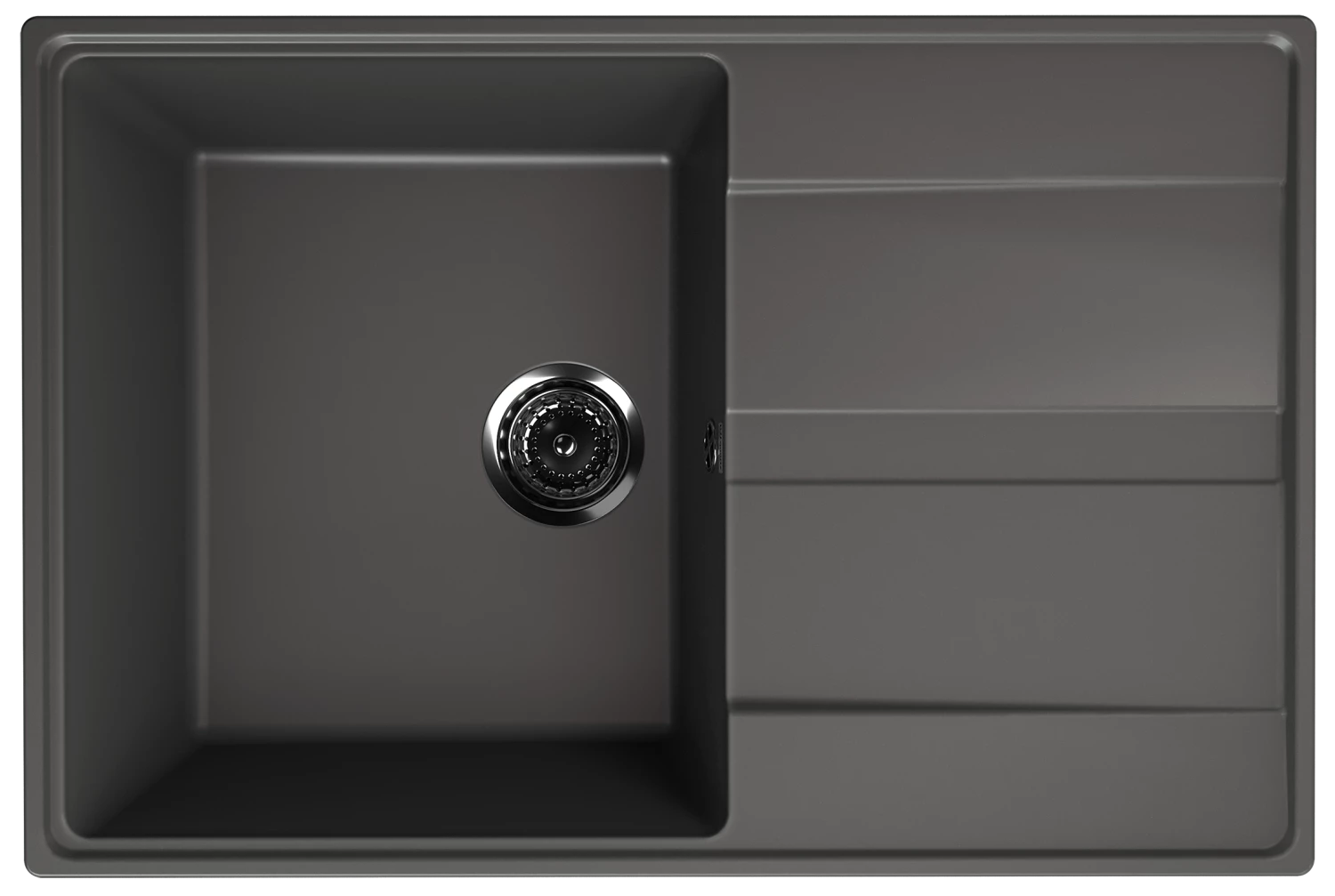 Мойка ULGRAN Quartz асфальт (Prima 750-09)