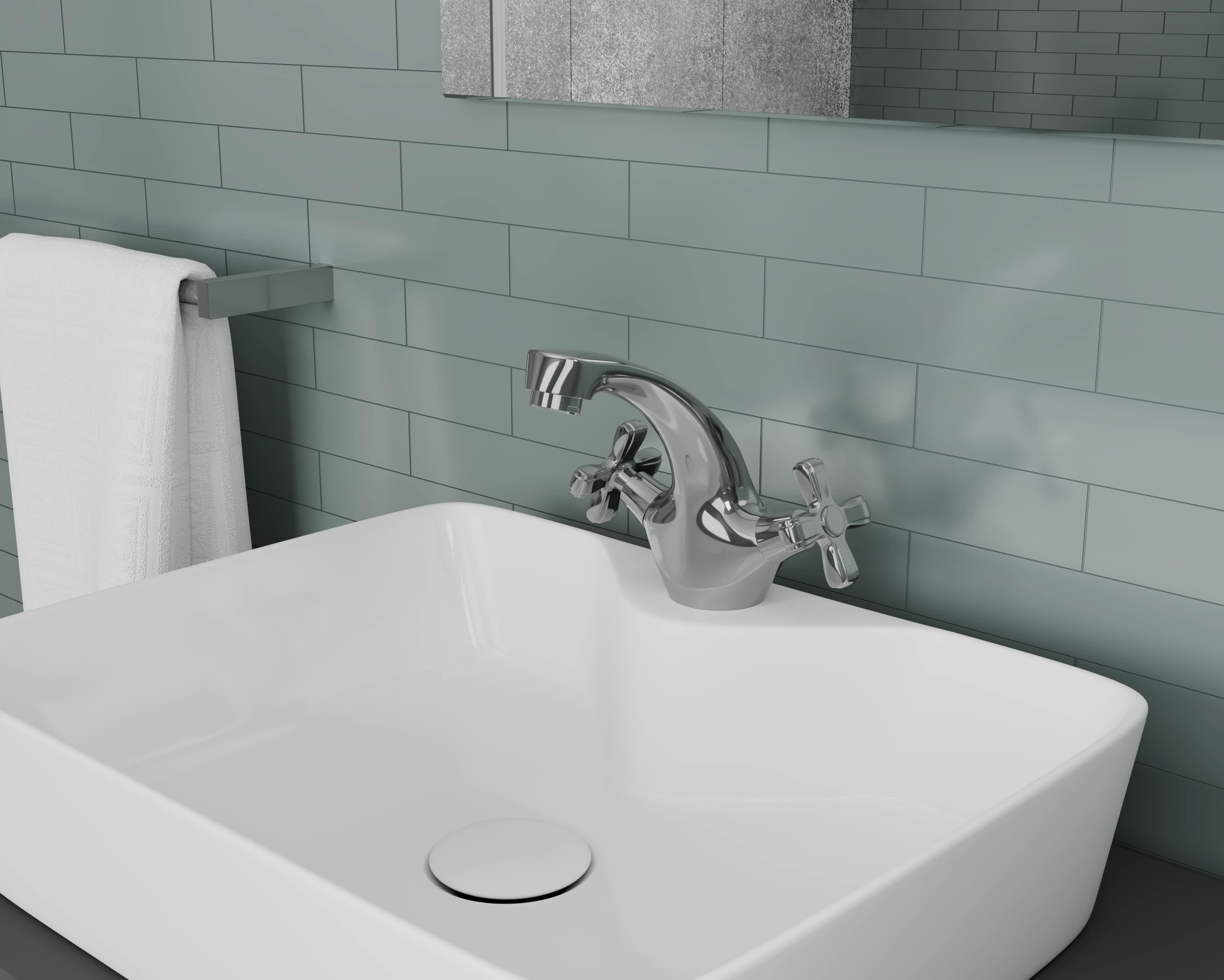 Смеситель для раковины RUSH Bianki (BI7650-11) Смеситель для раковины RUSH Bianki (BI7650-11) - фото 2