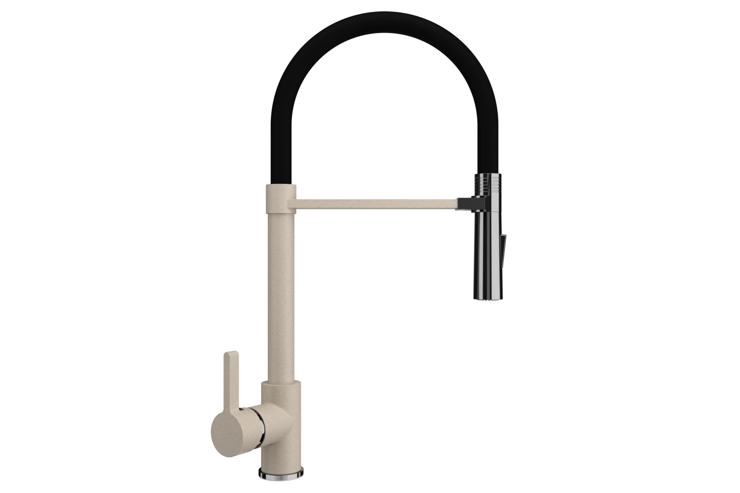 Смеситель для кухни Ulgran Classic бежевый (U-024-328) - фото 1