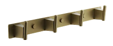 Планка с 4-мя крючками BELZ брашированное золото (B91315-4)