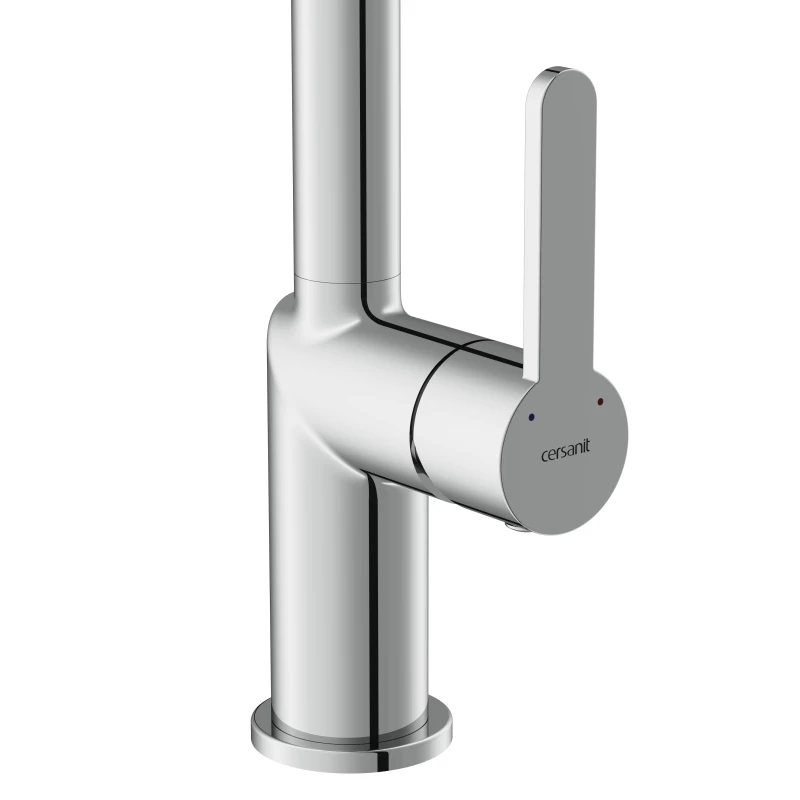 Смеситель для кухни CERSANIT OLIVA однорычажный хром (69005) - фото 3