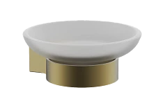 Мыльница BELZ брашированное золото (B91302)