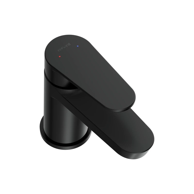 Смеситель для раковины CERSANIT LARA однорычажный черный (64969) - фото 4