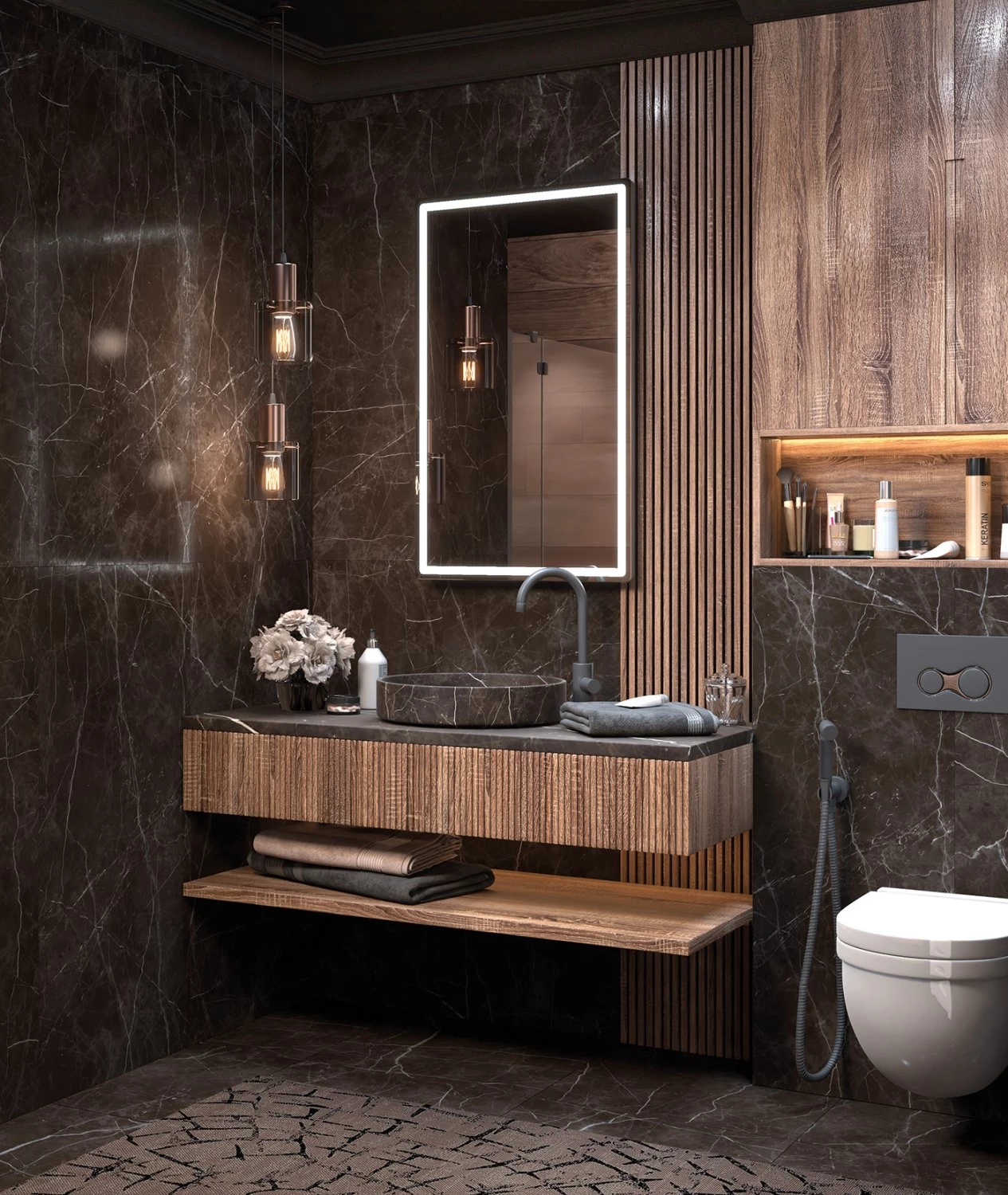 Зеркало VIGO Roberta Comfort 600 (167) - фото 2