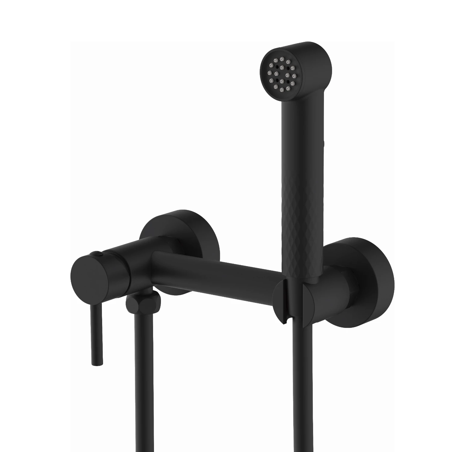 Смеситель Splenka настенный с гигиеническим душем (S99.51.06) - фото 1