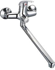 Смеситель для ванны с длинным поворотным изливом RUSH Врангель (Vrangel) (VR7114-51)