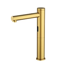 Смеситель для раковины-чаши Timo Saona сенсорный, золото шлифованное (2323/20F)