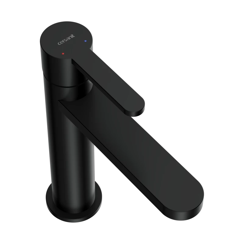 Смеситель для раковины CERSANIT OLIVA однорычажный черный (68960) - фото 2