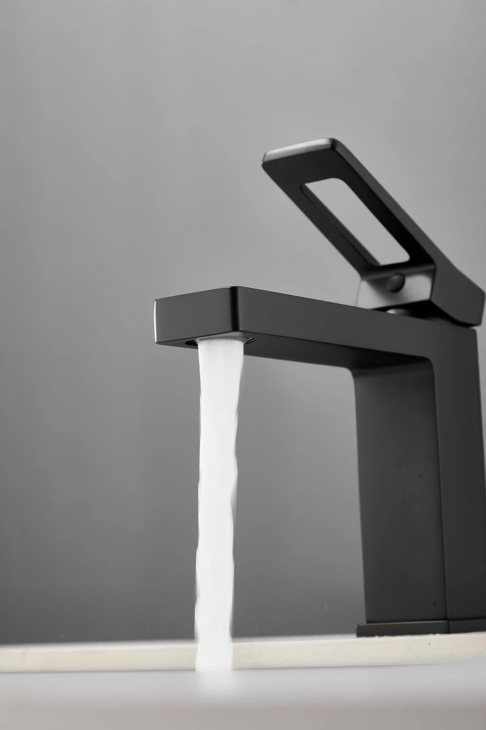 Смеситель для раковины HAIBA цвет: черный (HB10732-7) - фото 2