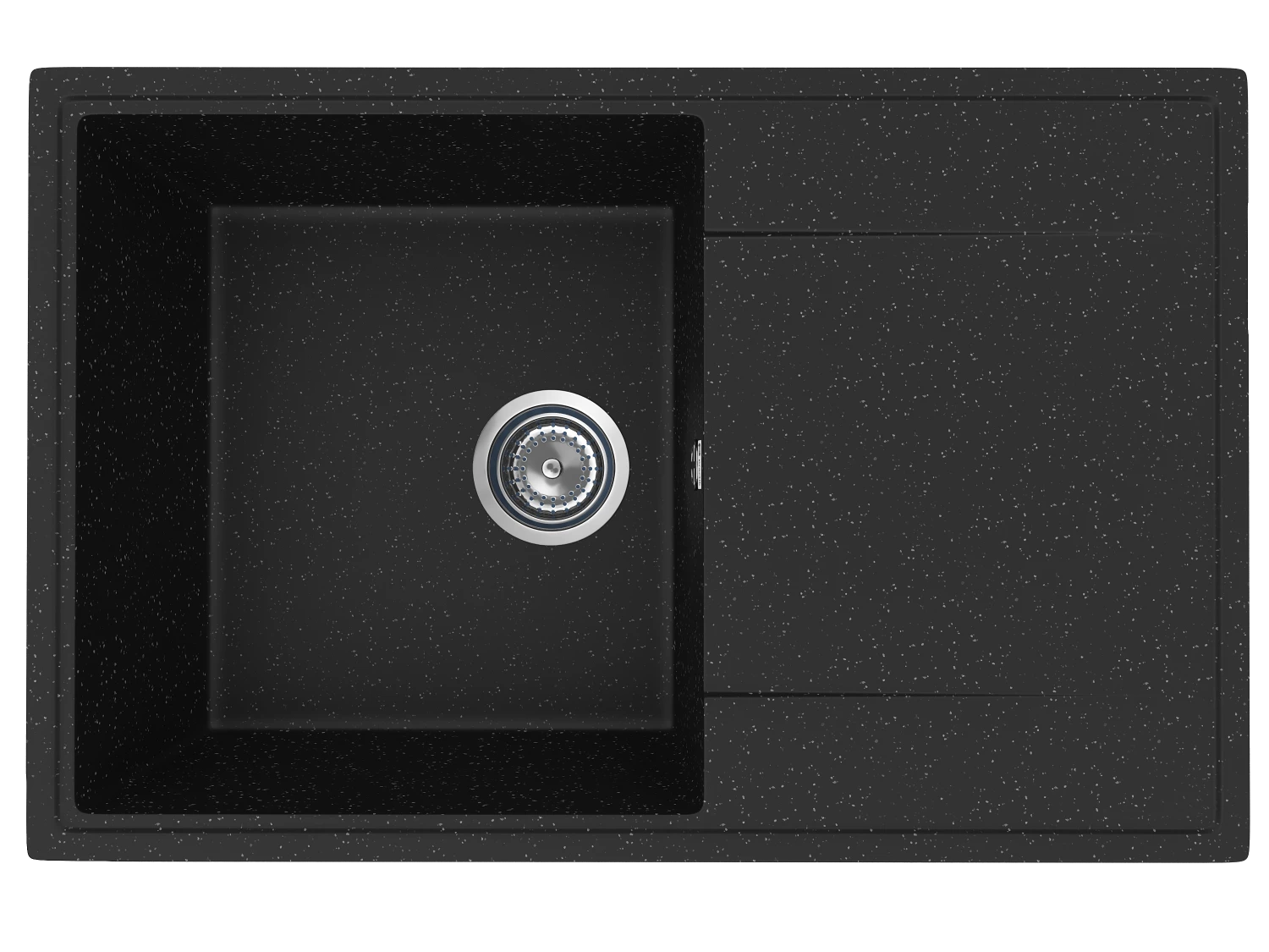 Мойка Practik черный оникс (PR-M 735-004)