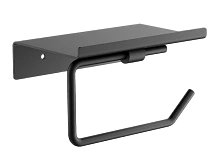 Держатель для туалетной бумаги BELZ черный (B9001-7)