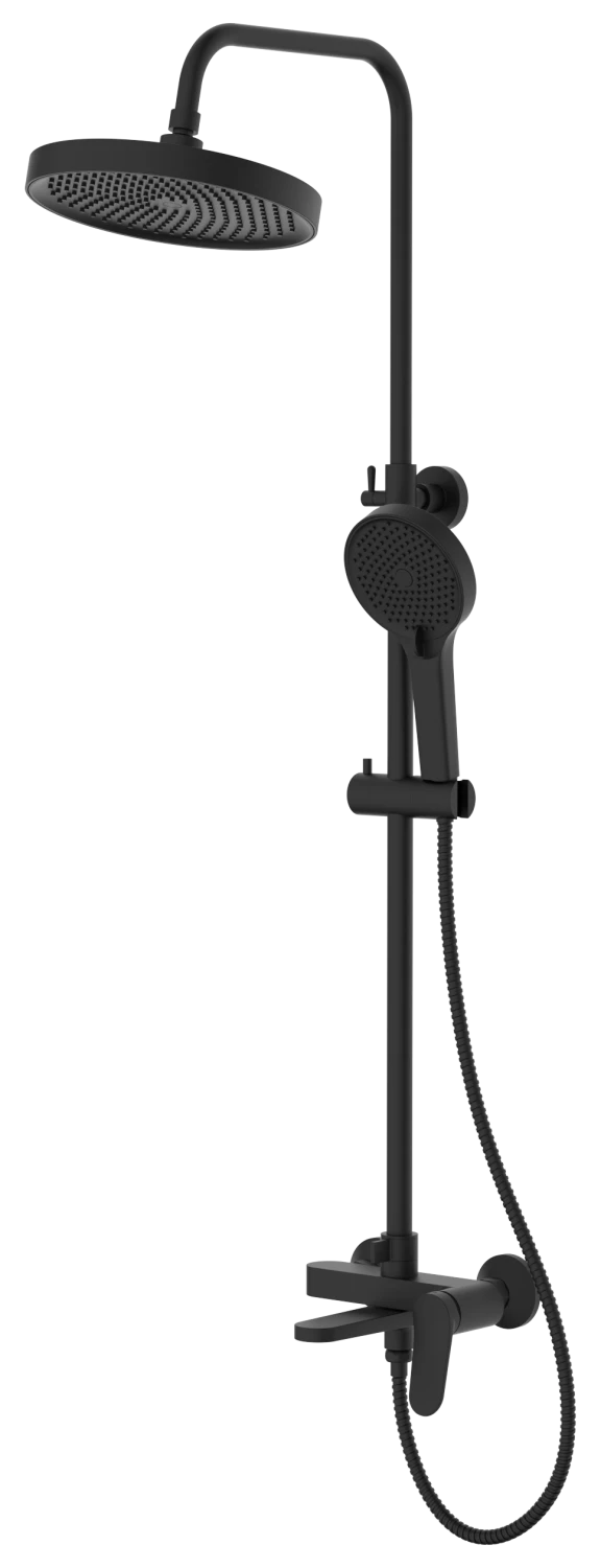 Душевая система BELZ черная (B24786-7) - фото 1