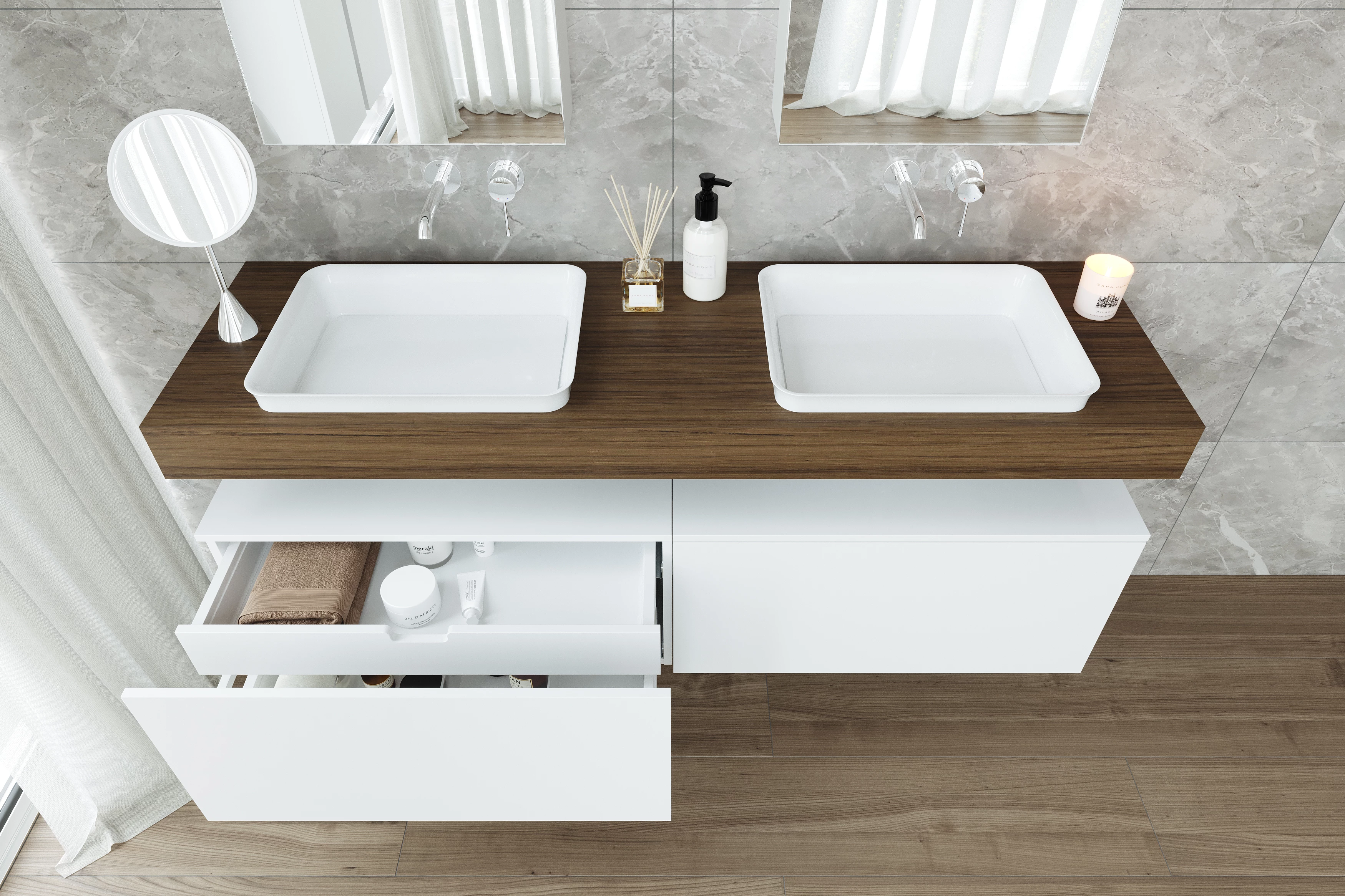 Столешница Velvex Unit 160, дуб карпентер (st.UNI.160-628) Столешница Velvex Unit 160, дуб карпентер (st.UNI.160-628) - фото 3