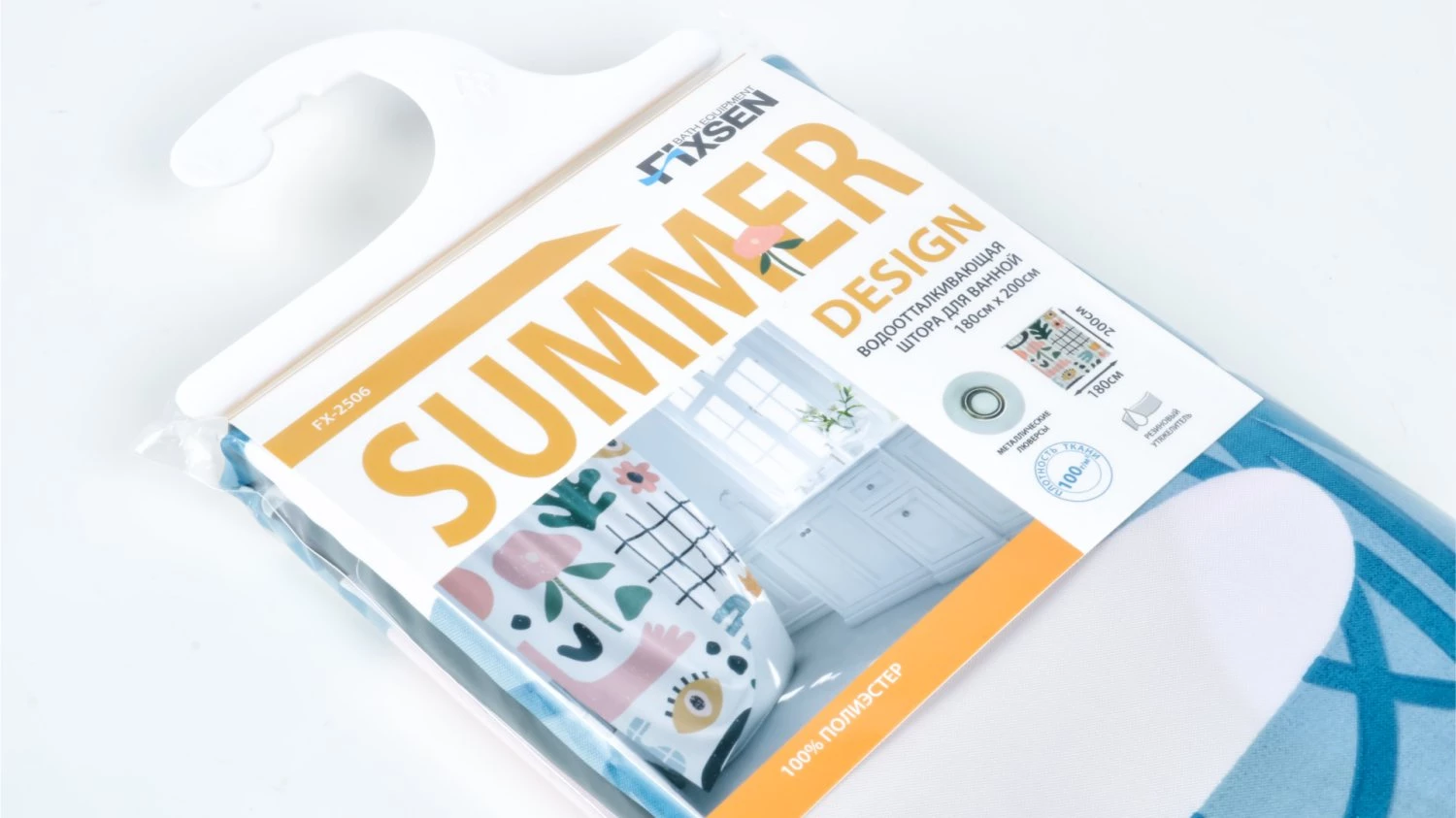 Штора для ванной Fixsen Design  Summer (FX-2506) - фото 3