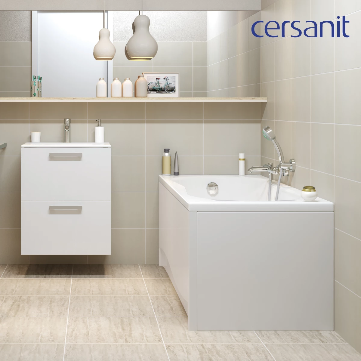 Ванна Cersanit  прямоугольная NIKE 150x70 (63346) - фото 5