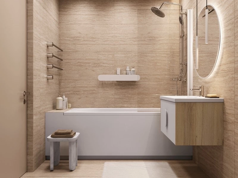 Тумба CERSANIT COMO 70 подвесная белая под раковину S-UM-COM70/1-w (COMO 70) (69338) - фото 15