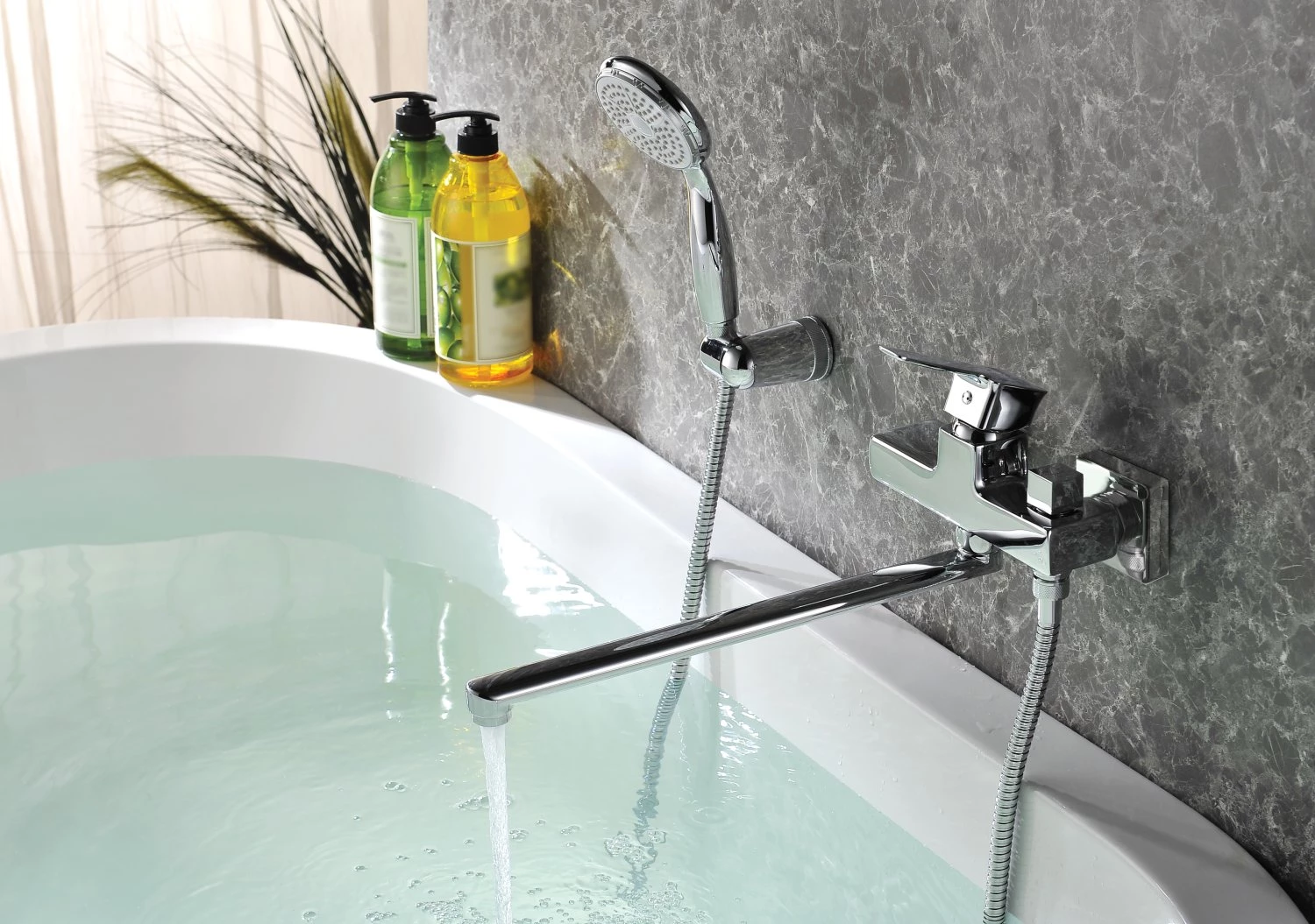 Смеситель для ванны Lemark Basis (LM3617C) - фото 2