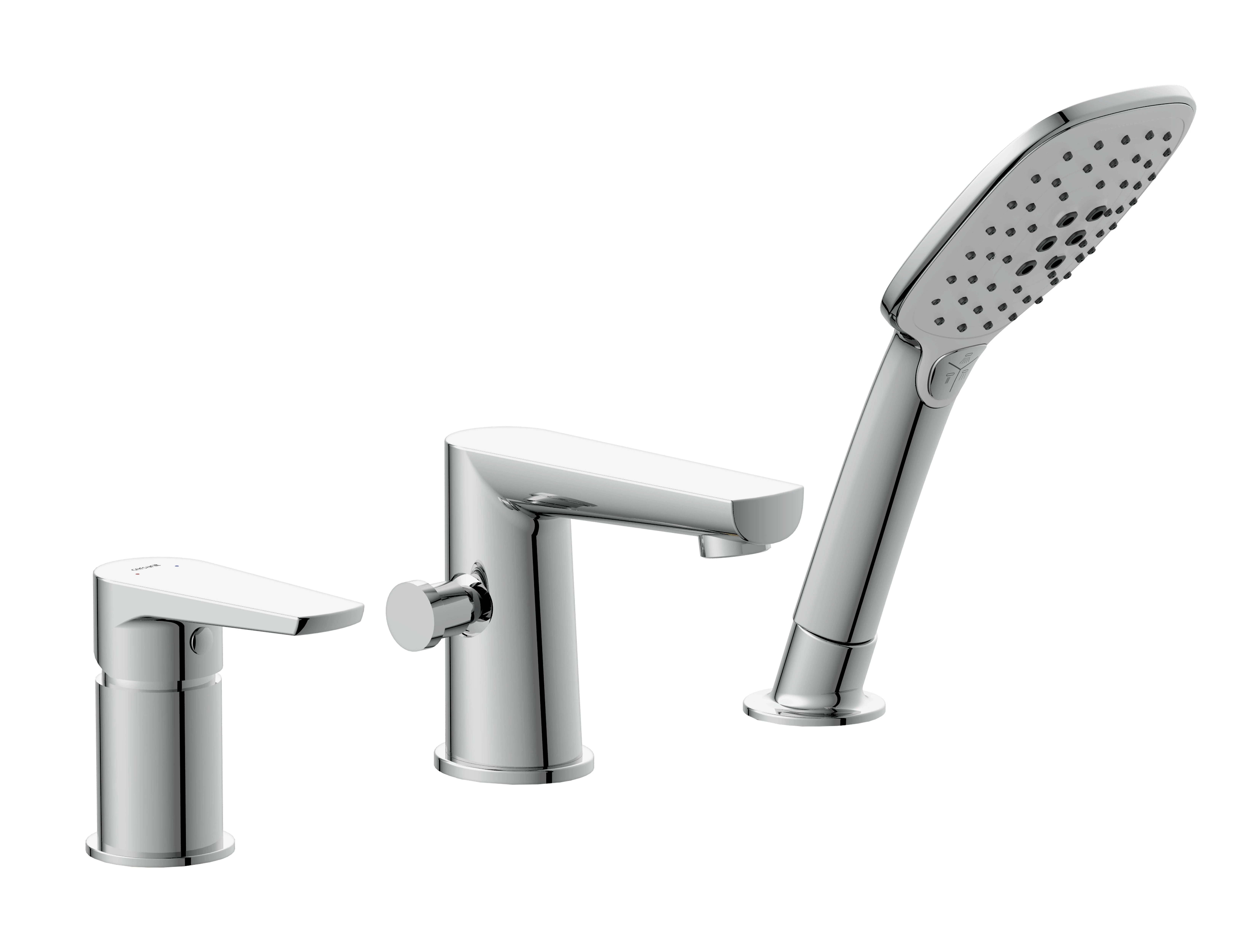 Смеситель на борт ванны Cersanit MODUO однорычажный (64100) - фото 1