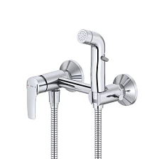 Смеситель с гигиеническим душем, глянцевый хром, Ray, IDDIS, RAYSB00i08