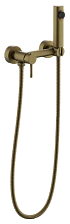 Смеситель BELZ с гигиенической лейкой золотой (B55803-5)
