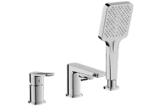 Смеситель для ванны BELZ на борт хром (B66715)
