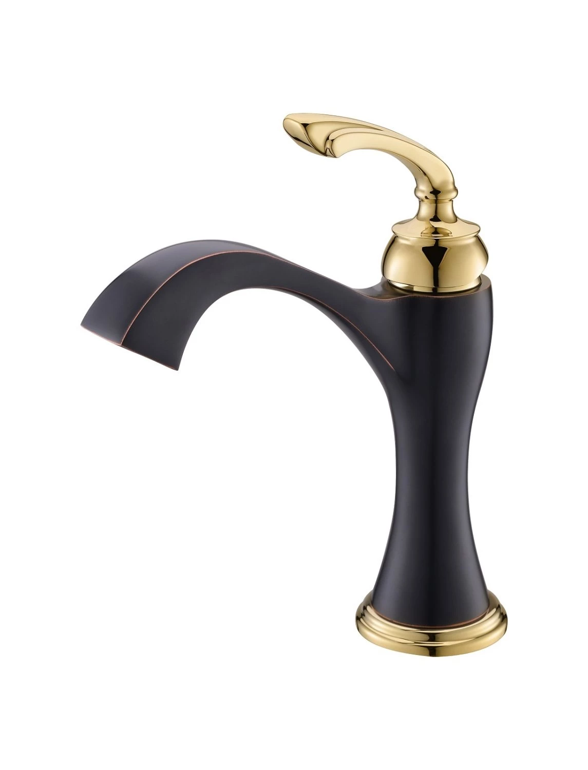 Смеситель для раковины Timo Unari (7501/04F black antique) - фото 1